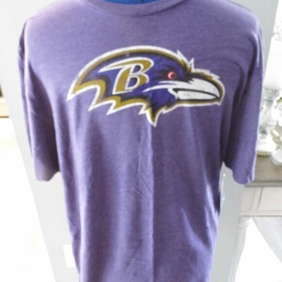 Majestic Men's Baltimore Ravens Vintage Tee, Size: Large, Purple - Picture 2 of 4